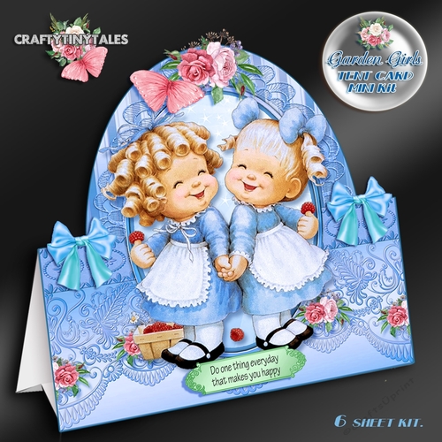 Garden GirlsTent Card Mini Kit.2