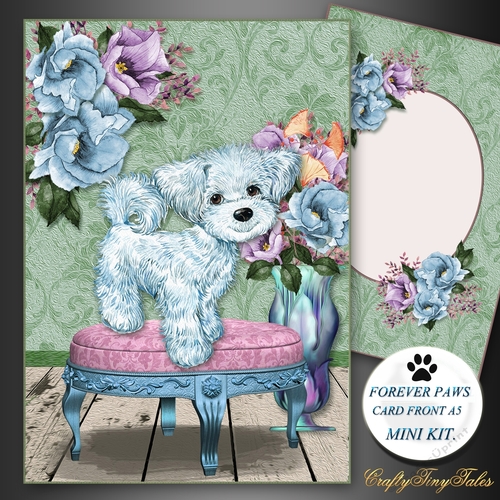 Forever Paws Card Front Mini Kit.4
