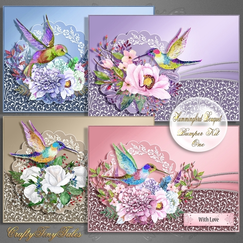 Hummingbird Bouquet Bumper Kit.1