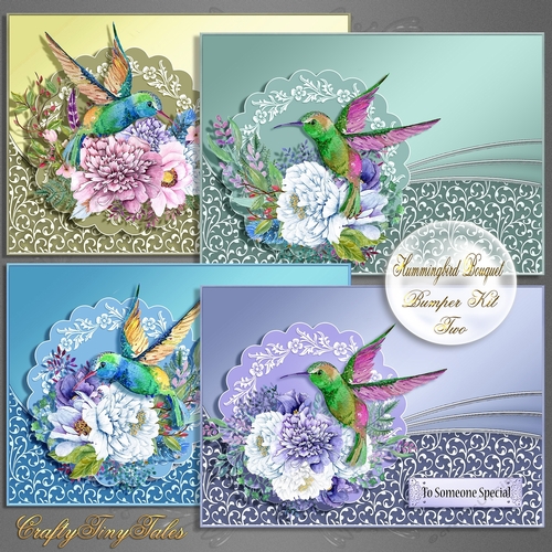 Hummingbird Bouquet Bumper Kit.2