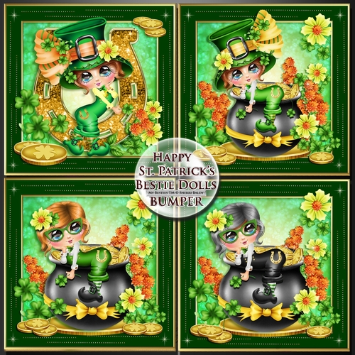 Happy St.Patricks My Bestie Doll Bumper Kit.1