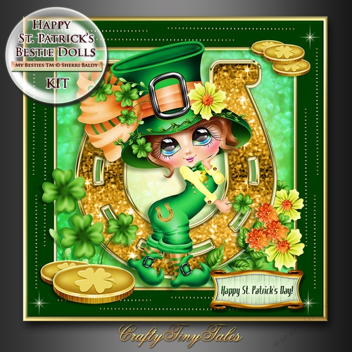 Happy St.Patricks My Bestie Doll Kit.1