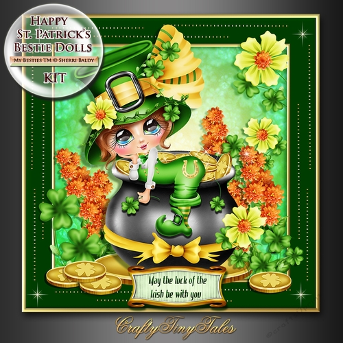 Happy St.Patricks My Bestie Doll Kit.3