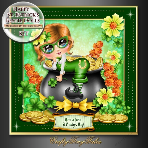 Happy St.Patricks My Bestie Doll Kit.7