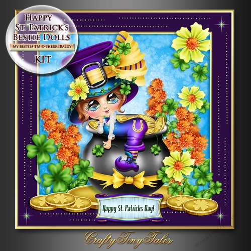 Happy St.Patricks My Bestie Doll Kit.4