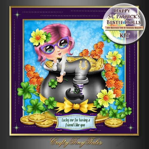 Happy St.Patricks My Bestie Doll Kit.8