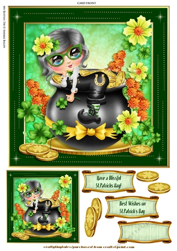 St.Patricks My Besties Quick Card 2