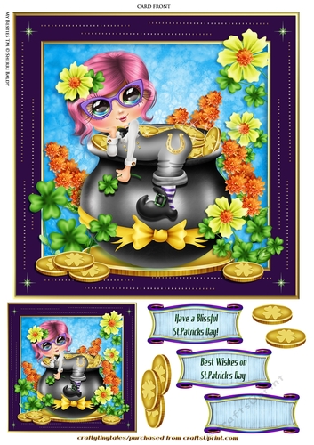 St.Patricks My Besties Quick Card 8