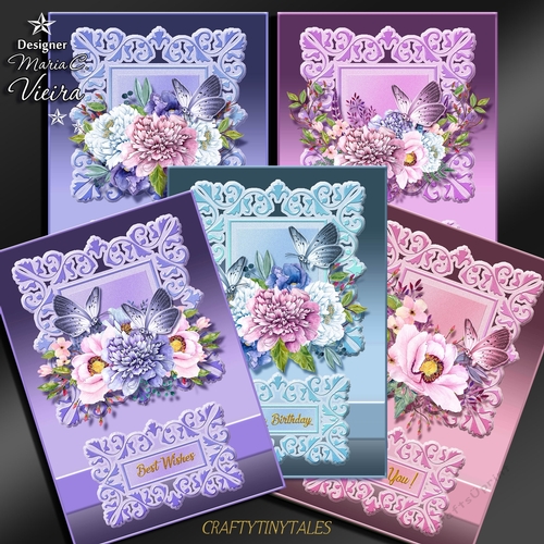 A5-Floral Foil Card Front Bumper Kit.1