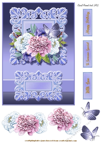 A5-Floral Foil Card Front-1