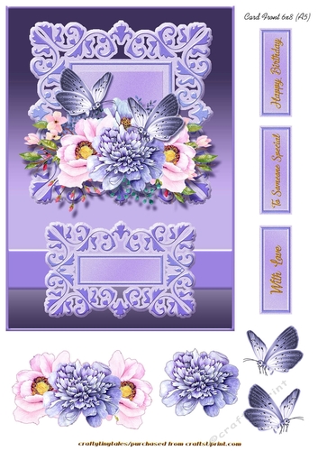 A5-Floral Foil Card Front-2