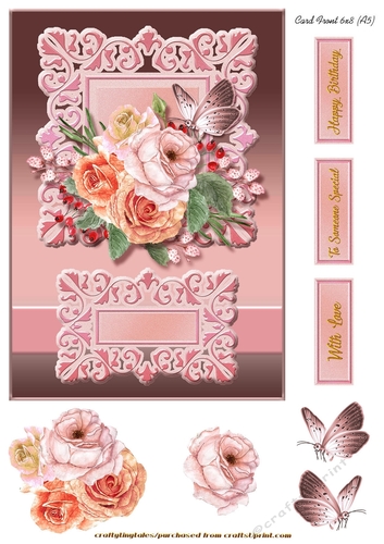 A5-Floral Foil Card Front-10