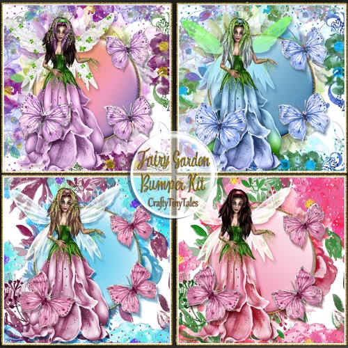 Fairy Garden Card Front Bumper Kit