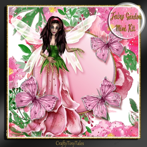 Fairy Garden Card Front Mini Kit.1