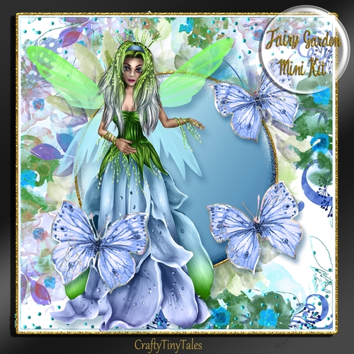 Fairy Garden Card Front Mini Kit.2