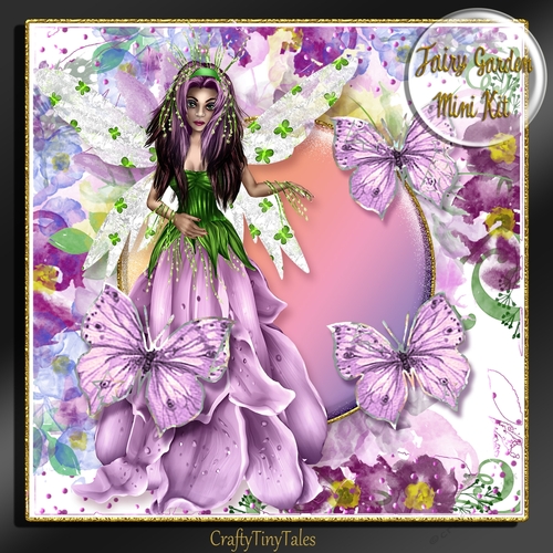 Fairy Garden Card Front Mini Kit.3