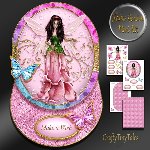 Fairy Garden Oval Easel Mini Kit.3
