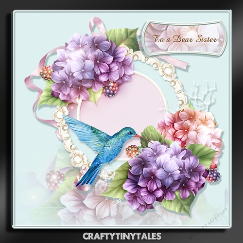 Pretty In Pastel Birds and Floral-1