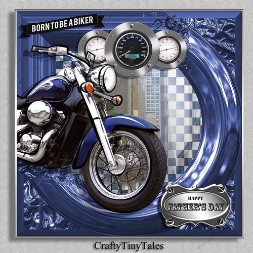 Biker Speed Card Front Mini Kit-1