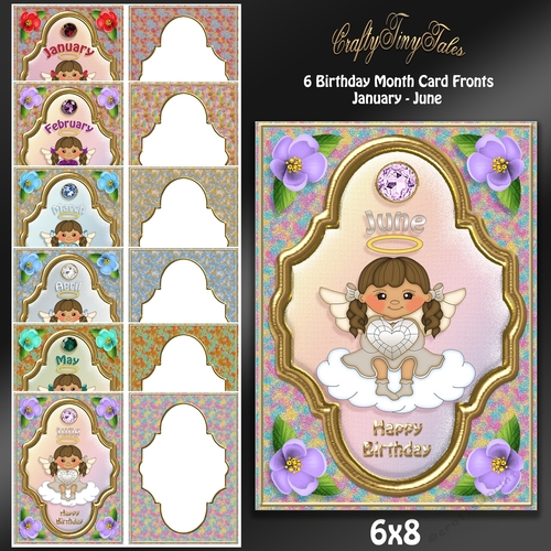 January-June Birthstone CardFront Bumper-1