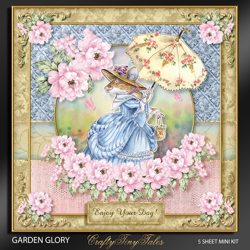 Garden Glory Card Front Mini Kit-5