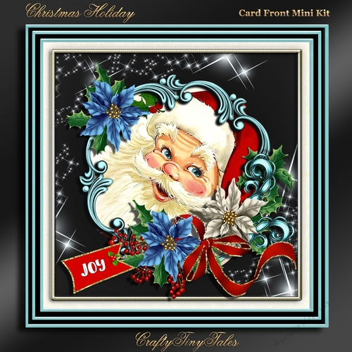 Christmas Holiday Card Front Kit-1