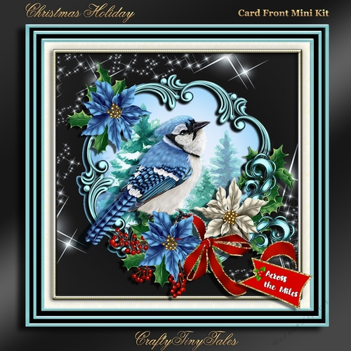 Christmas Holiday Card Front Kit-5