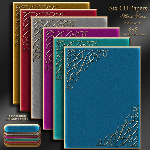 Six CU Papers 6x8