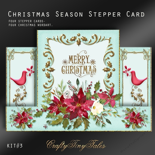 Christmas Season Stepper Card Kit-3