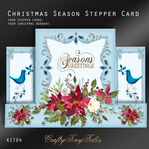 Christmas Season Stepper Card Kit-4