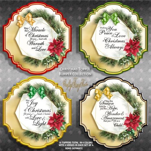 Christmas Topper Bumper Collection-Set-1