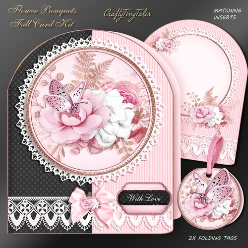 Flower Bouquets Round Pyramid Mini Kit-1