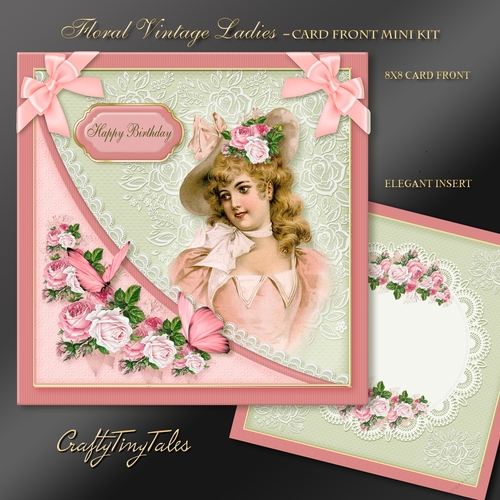 Floral Vintage Ladies - Mini Kit-2