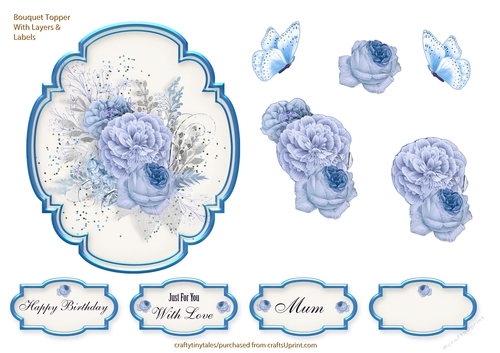 Bouquet Topper and Layers- (4)