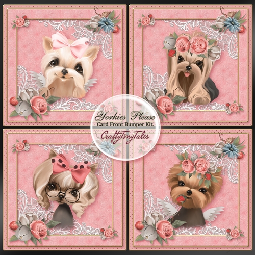 Yorkies Please Card Front Bumper Kit-1