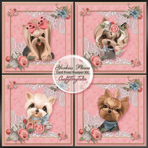 Yorkies Please Card Front Bumper Kit-2