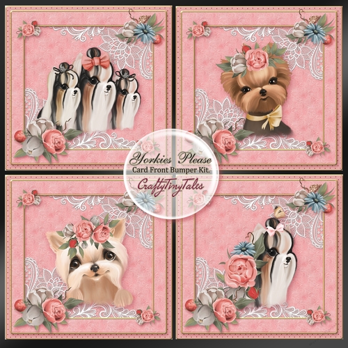 Yorkies Please Card Front Bumper Kit-3