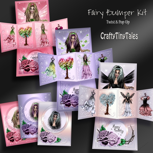 Twist and Pop Up 3-Fairies Bumper Kit