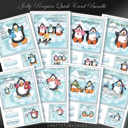Jolly Penguin Quick Card Bundle