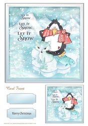 Jolly Penguin Quick Card Sheet-2