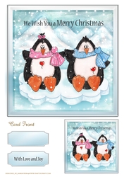 Jolly Penguin Quick Card Sheet-4