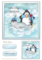 Jolly Penguin Quick Card Sheet-5