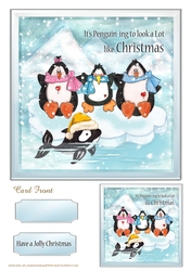Jolly Penguin Quick Card Sheet-8