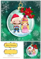 Marios Festive Xmas Bauble Quick Card-3