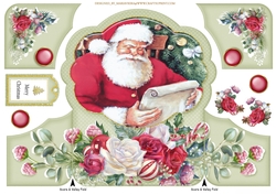 Ho Ho Ho Santa Gatefold QuickCard- (3)