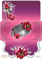 Holiday Amaryllisbloom Voucher Quick Card-4
