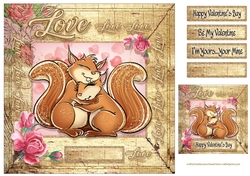 Valentines Cute Creatures Cardfront- (2)
