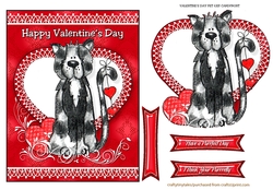Valentines Pet Card Front Quick Card-1