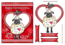Valentines Pet Card Front Quick Card-2