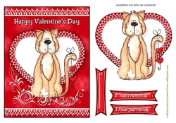 Valentines Pet Card Front Quick Card-3